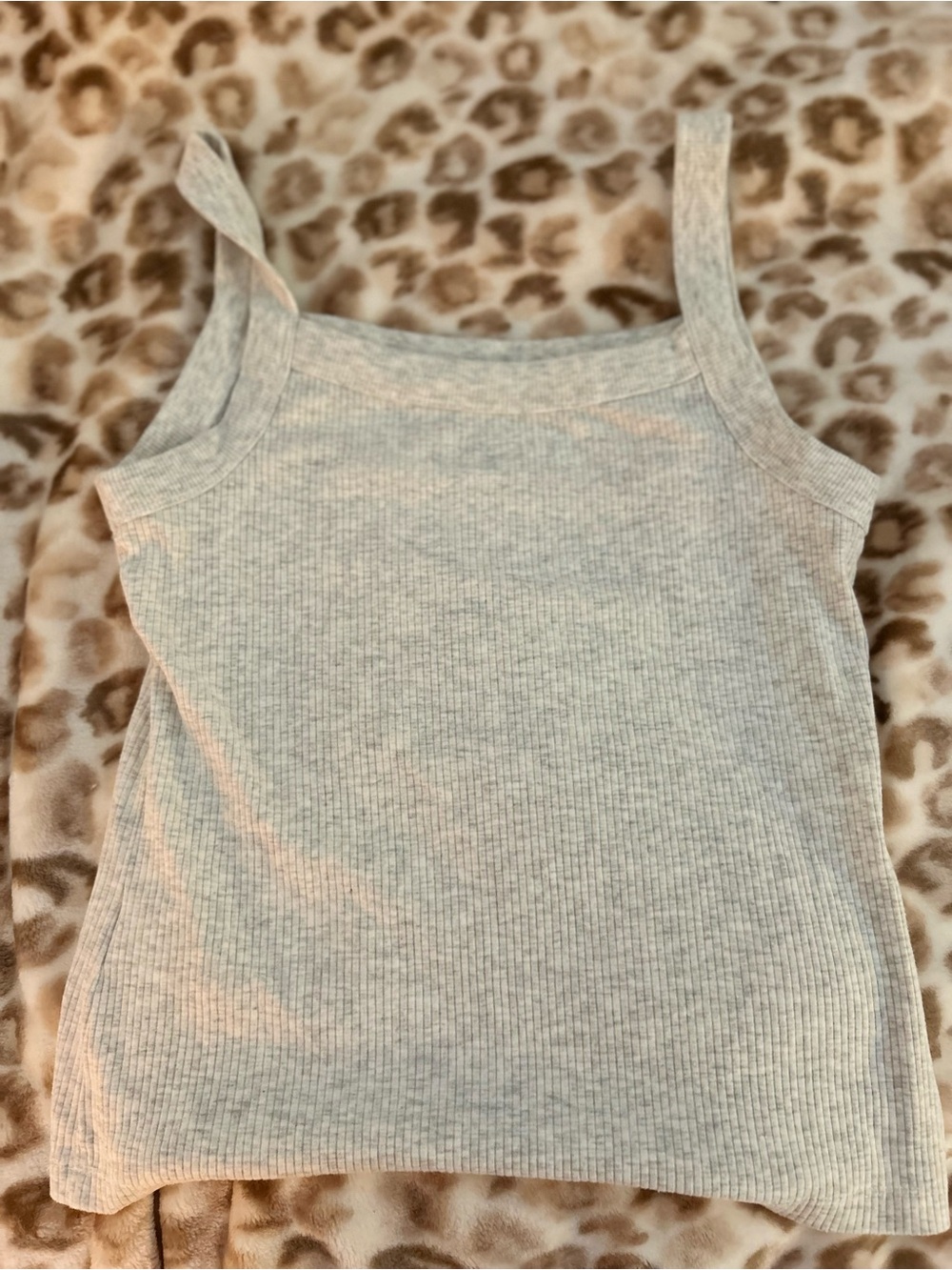 american eagle grey tank top